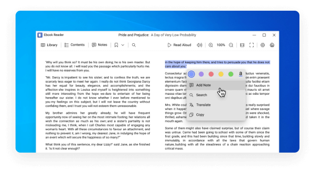 Resaltar y agregar notas