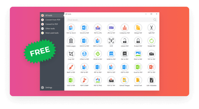 Convertidor de PDF gratis
