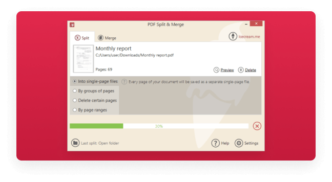 No necesita internet