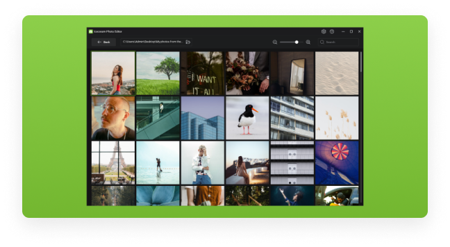 Administrador de fotos